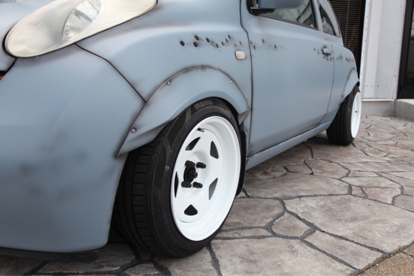 日産マーチ スタンスオーバーフェンダー ワークススタイル セット 売買されたオークション情報 Yahooの商品情報をアーカイブ公開 オークファン Aucfan Com