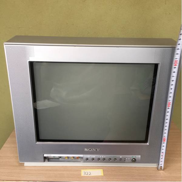 322 Sony ソニー Kv 14da1 02年製 テレビ ブラウン管テレビ ゲーム用 ブラウン管 売買されたオークション情報 Yahooの商品情報をアーカイブ公開 オークファン Aucfan Com