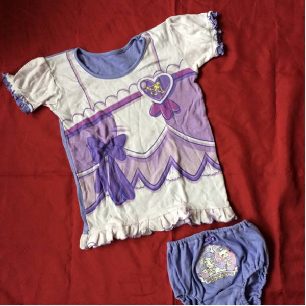 Used ドキドキプリキュア 変身インナー キュアソード サイズ130 着替え用に 半袖肌着 プリキュア 売買されたオークション情報 Yahooの商品情報をアーカイブ公開 オークファン Aucfan Com