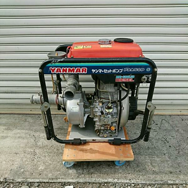 Yanmar ヤンマーセットポンプpda50p S Air Cooled Diesel ディーゼルエンジン ポンプ セルスタート付き 農業機械 売買されたオークション情報 Yahooの商品情報をアーカイブ公開 オークファン Aucfan Com
