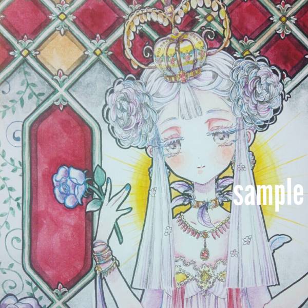 同人手描きイラスト プリンプリン プリンプリン物語 色紙 手描きイラスト 売買されたオークション情報 Yahooの商品情報をアーカイブ公開 オークファン Aucfan Com