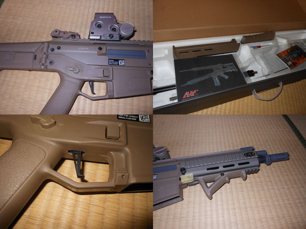 A K Masada Acr Cqb カスタム多数 初期調整済み サバゲに Wii Techアルミhopupチャンバー付き 電動ガン 売買されたオークション情報 Yahooの商品情報をアーカイブ公開 オークファン Aucfan Com