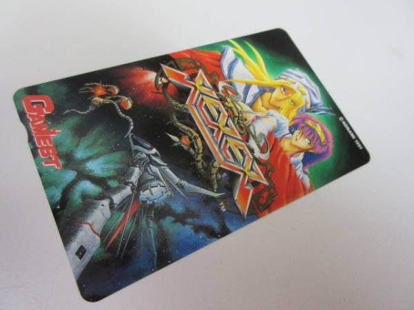 テレカ50度数 Gamest Xexex ゼクセクス クラウス パッヘルベル イレーネ ラ ティアス テレビゲーム 売買されたオークション情報 Yahooの商品情報をアーカイブ公開 オークファン Aucfan Com