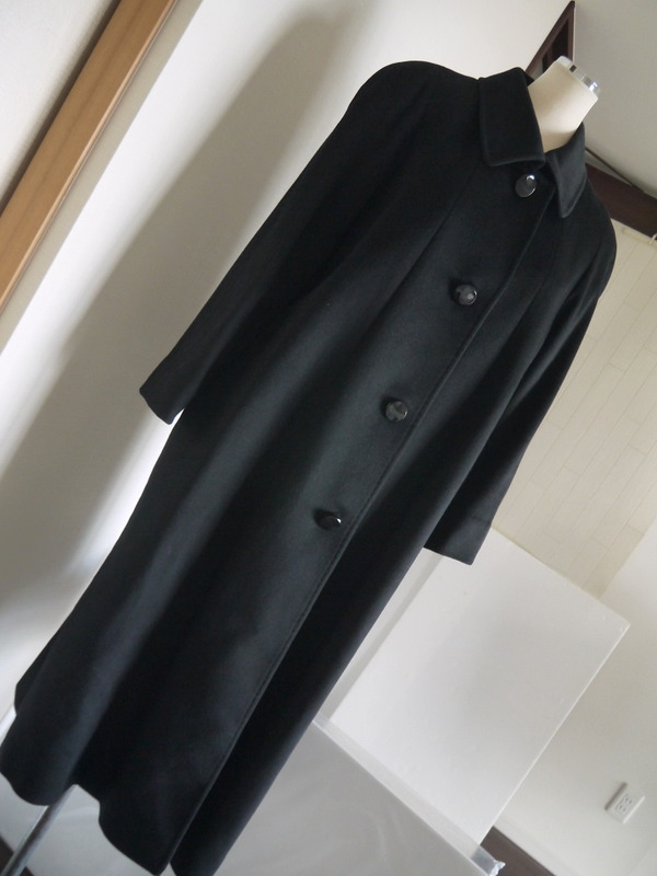 St Almeida 艶めく カシミヤ100 黒 ロングコート レディースm Lサイズ 喪服にも Lサイズ 売買されたオークション情報 Yahooの商品情報をアーカイブ公開 オークファン Aucfan Com