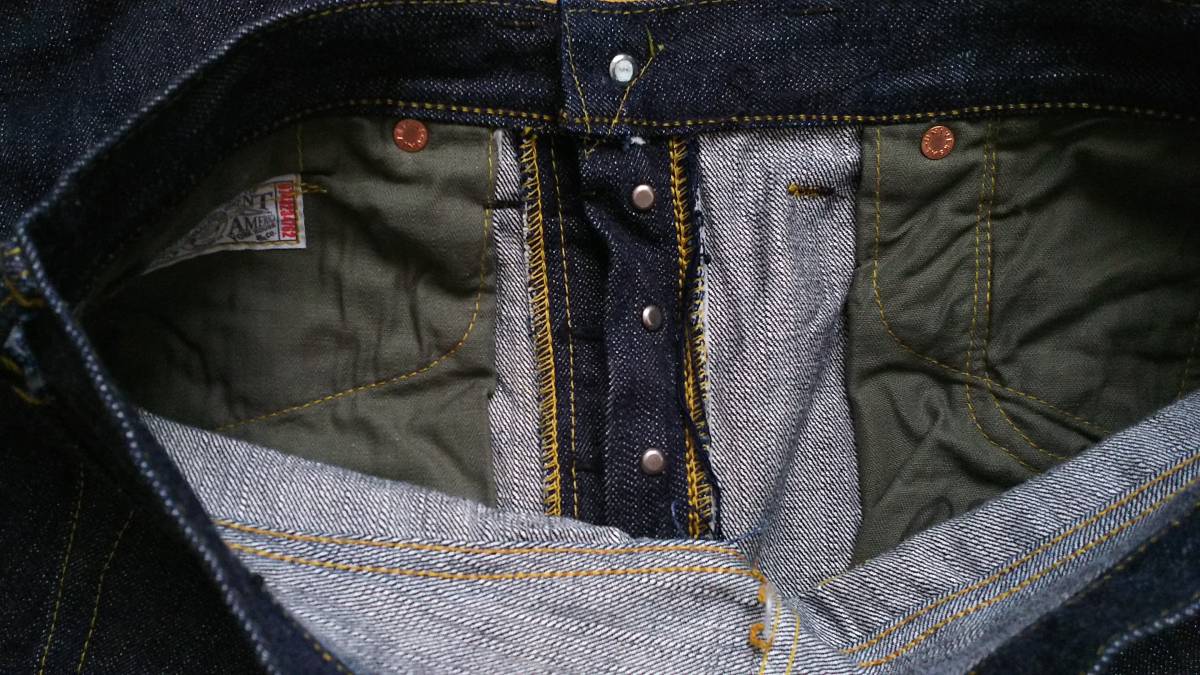 One Piece Of Rock ワンピースオブロック S409xxx Ww2 San Jose サンノゼ 大戦 生地 W36 L36 リジッド 色残り S501xx W36 売買されたオークション情報 Yahooの商品情報をアーカイブ公開 オークファン Aucfan Com