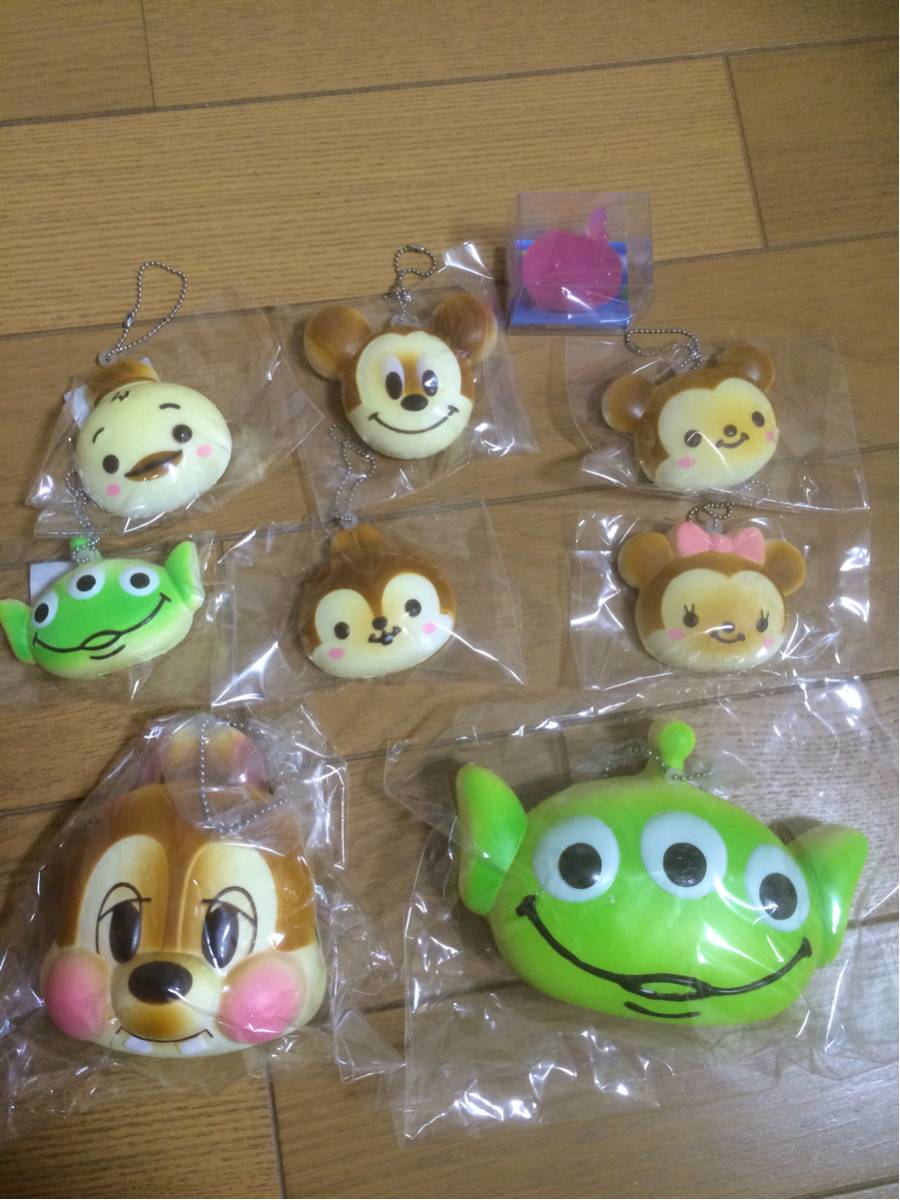9個セット ディズニー ミッキー ミニー チップ デール ドナルド リトルグリーンメン スクイーズ パン トースト のび る ぷにぷに おもちゃ ゲーム 売買されたオークション情報 Yahooの商品情報をアーカイブ公開 オークファン Aucfan Com