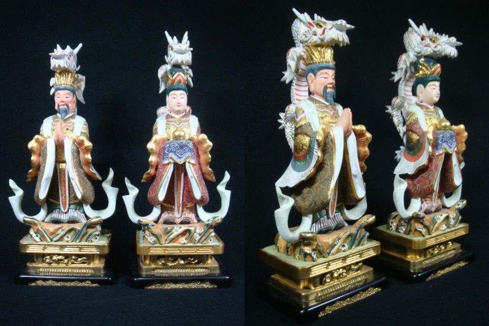 仏教美術 八大龍王像 2体 木彫極彩色 格安 中国美術仏像(仏像)|売買されたオークション情報、yahooの商品情報をアーカイブ公開 ...