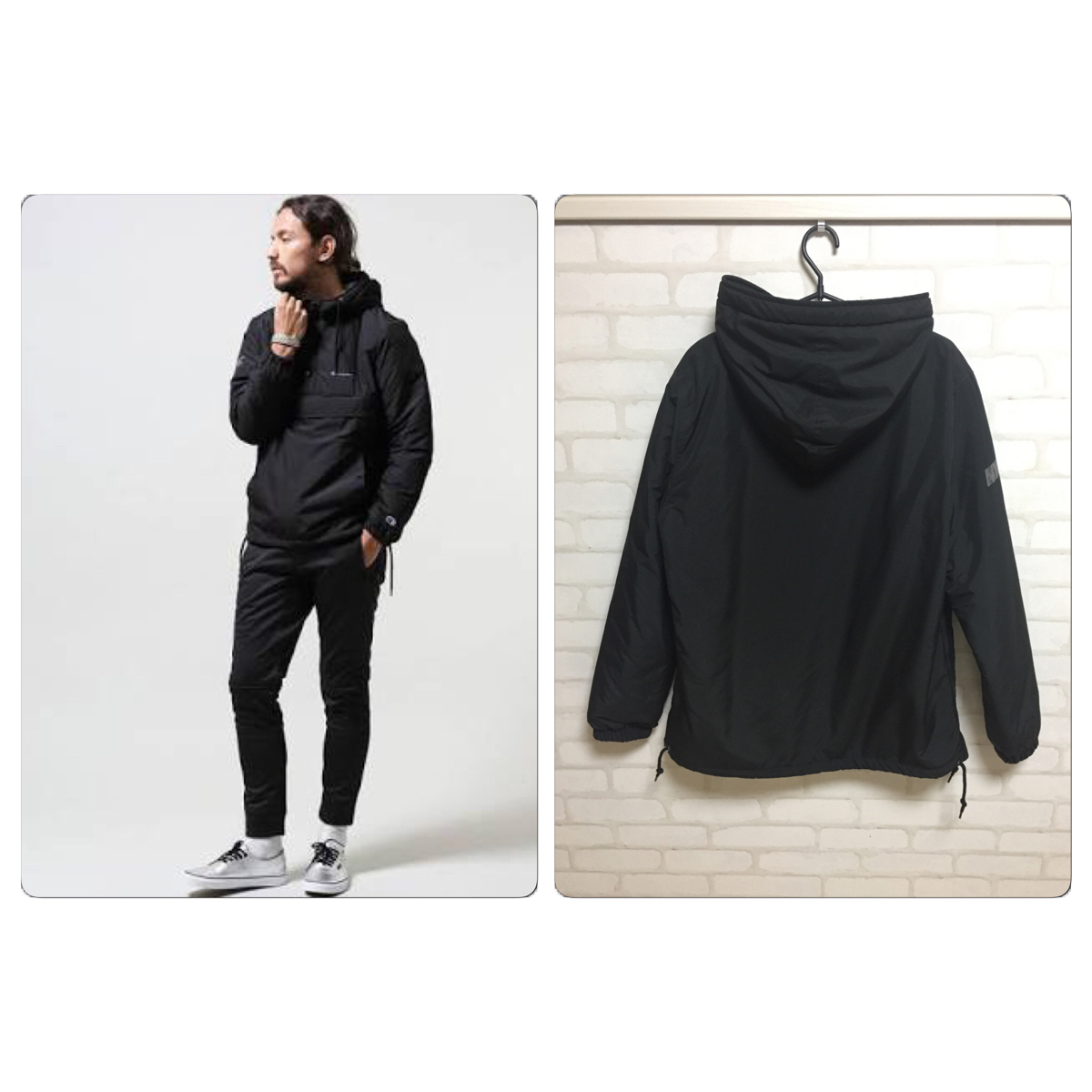 チャンピオン ナノユニバース M ナイロン ボアアノラック プルオーバーパーカー 別注 ブラック パーカ 売買されたオークション情報 Yahooの商品情報をアーカイブ公開 オークファン Aucfan Com