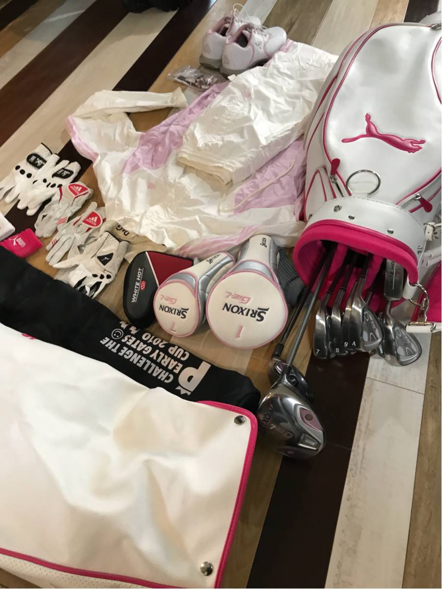 可愛い 高級 レディースゴルフクラブセット スリクソンgie L キャディバッグ プーマ アディダス オデッセイ等 優しいセット セット 売買されたオークション情報 Yahooの商品情報をアーカイブ公開 オークファン Aucfan Com