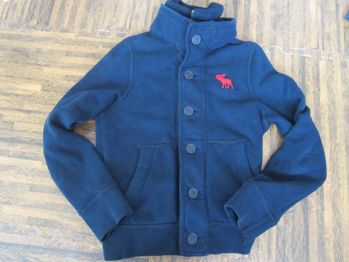 アバクロ メンズ ボタンパーカー Sサイズ ネイビー Abercrombie Fitch ジャケット Sサイズ 売買されたオークション情報 Yahooの商品情報をアーカイブ公開 オークファン Aucfan Com