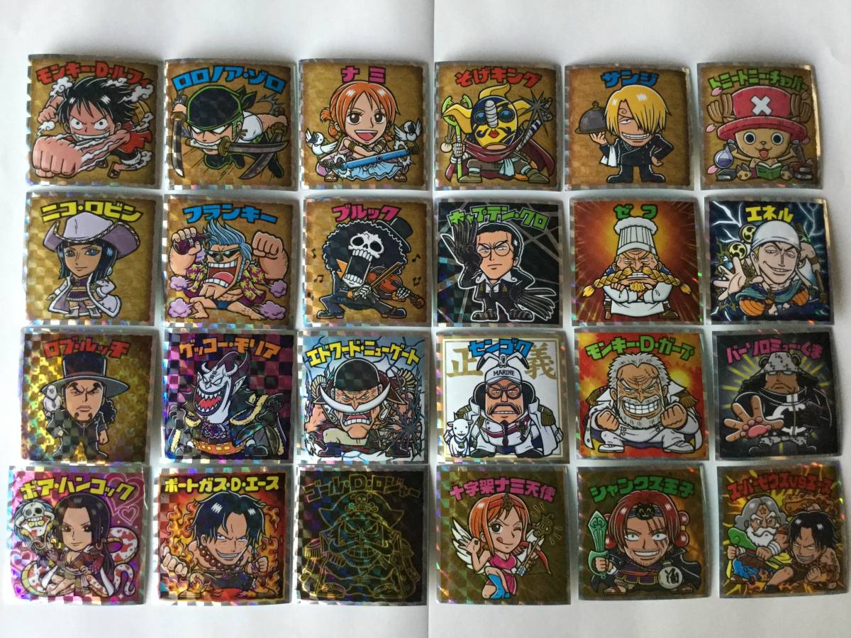 ワンピースマン2 全24種24枚 超新星編コンプ コラボ第2弾 ビックリマン ワンピース コレクターシール 箱付 シークレット入 切手払可 ビックリマン 売買されたオークション情報 Yahooの商品情報をアーカイブ公開 オークファン Aucfan Com