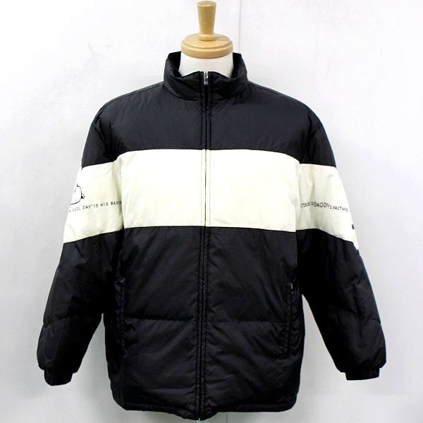 74 Greenclubs グリーンクラブ ダウンジャケット 4 黒 白 メンズ アウター スヌーピー ウッドストック 防寒 ブルゾン ジップ ライカ 男性用 売買されたオークション情報 Yahooの商品情報をアーカイブ公開 オークファン Aucfan Com