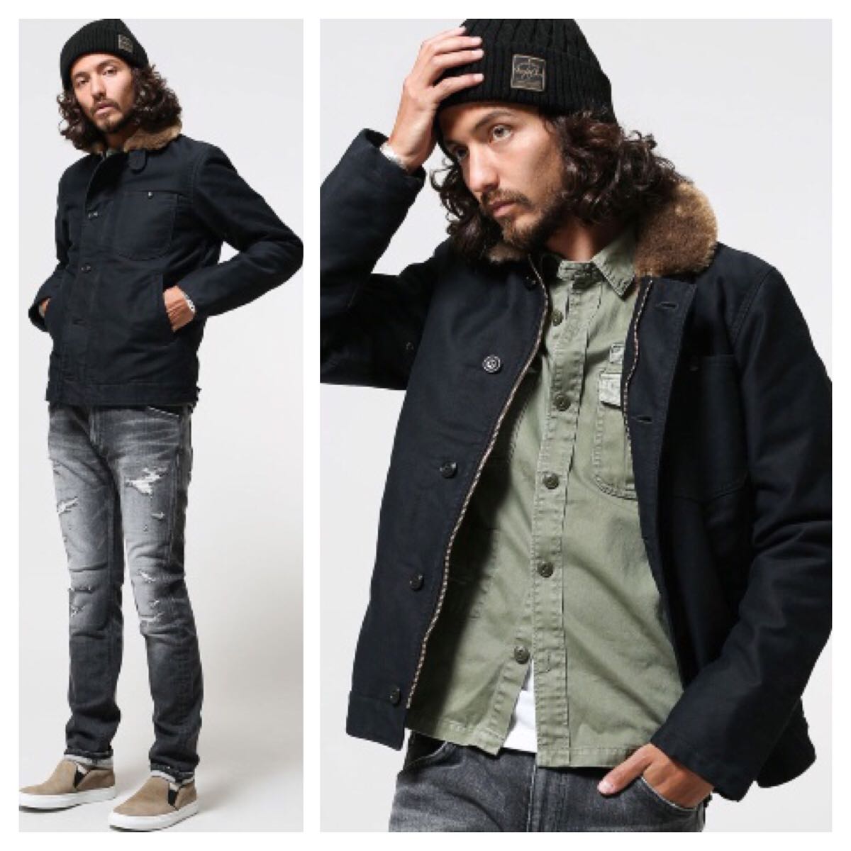 ナノユニバース Lee 別注 N 1 デッキジャケット 定価200円 M ジャケット 上着 売買されたオークション情報 Yahooの商品情報をアーカイブ公開 オークファン Aucfan Com