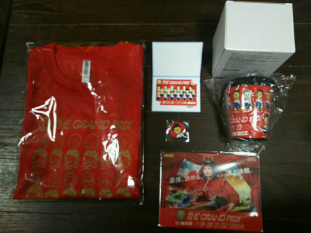 ボートレース 住之江競艇 17グランプリ 出場18選手イラスト入りtシャツ L 桐生選手缶バッジ クオカード マグカップ 抽選会当選全部a 競艇 売買されたオークション情報 Yahooの商品情報をアーカイブ公開 オークファン Aucfan Com