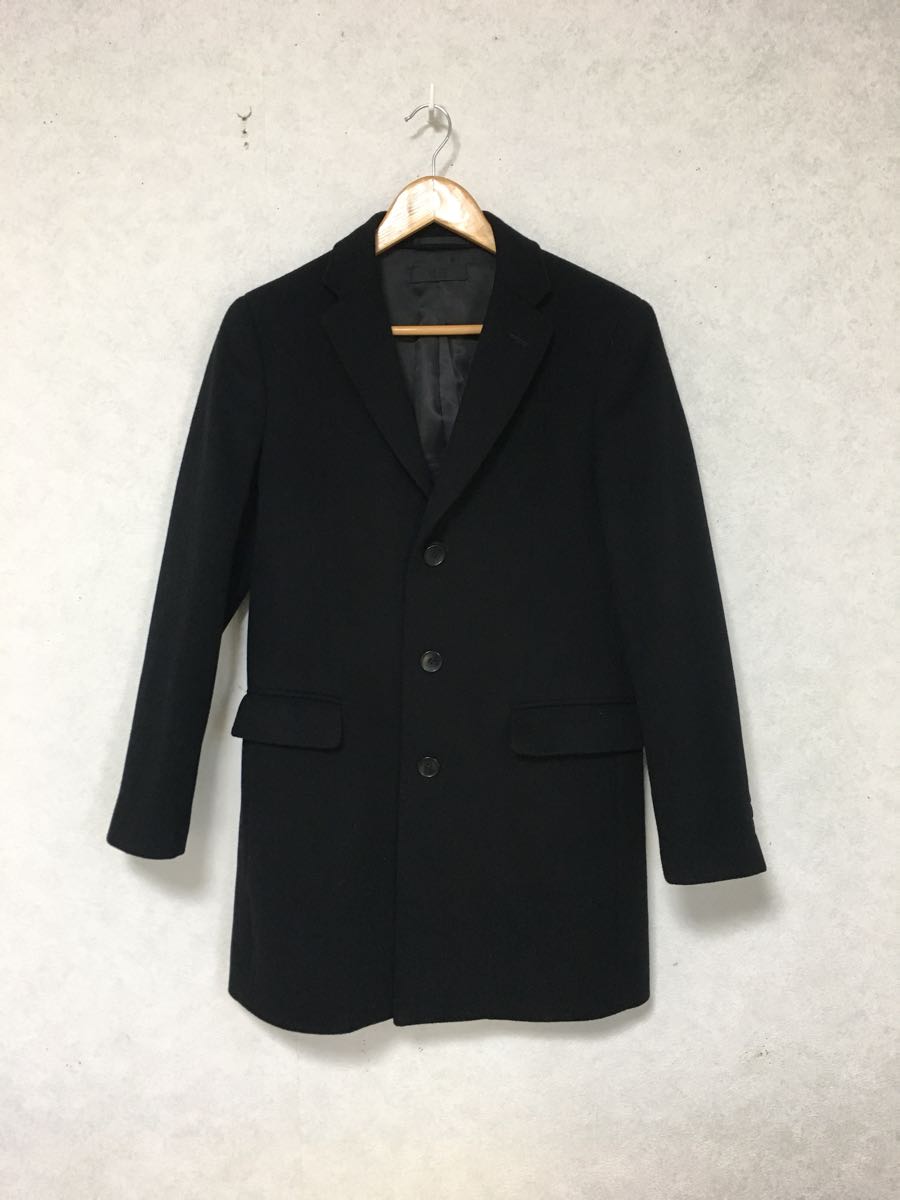 着用一回 Uniqlo チェスターコート Xs ブラック メンズ ユニクロ コート 売買されたオークション情報 Yahooの商品情報をアーカイブ公開 オークファン Aucfan Com
