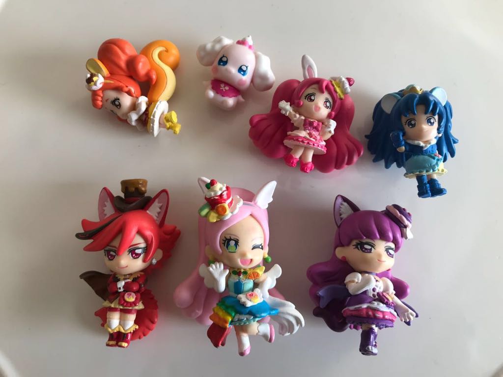 プリキュアアラモード食玩ガチャガチャマスコットキーホルダーホイップジェラートカスタードマカロンショコラパルフェペコリンセット プリキュアシリーズ 売買されたオークション情報 Yahooの商品情報をアーカイブ公開 オークファン Aucfan Com