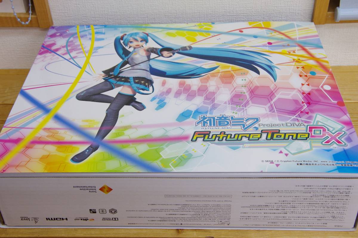 1tb Playstation R 4 初音ミク Project Diva Future Tone Dx スペシャルパック Cuh 2100bb01 Mk ジェット ブラック おまけ Ps4本体 売買されたオークション情報 Yahooの商品情報をアーカイブ公開 オークファン Aucfan Com