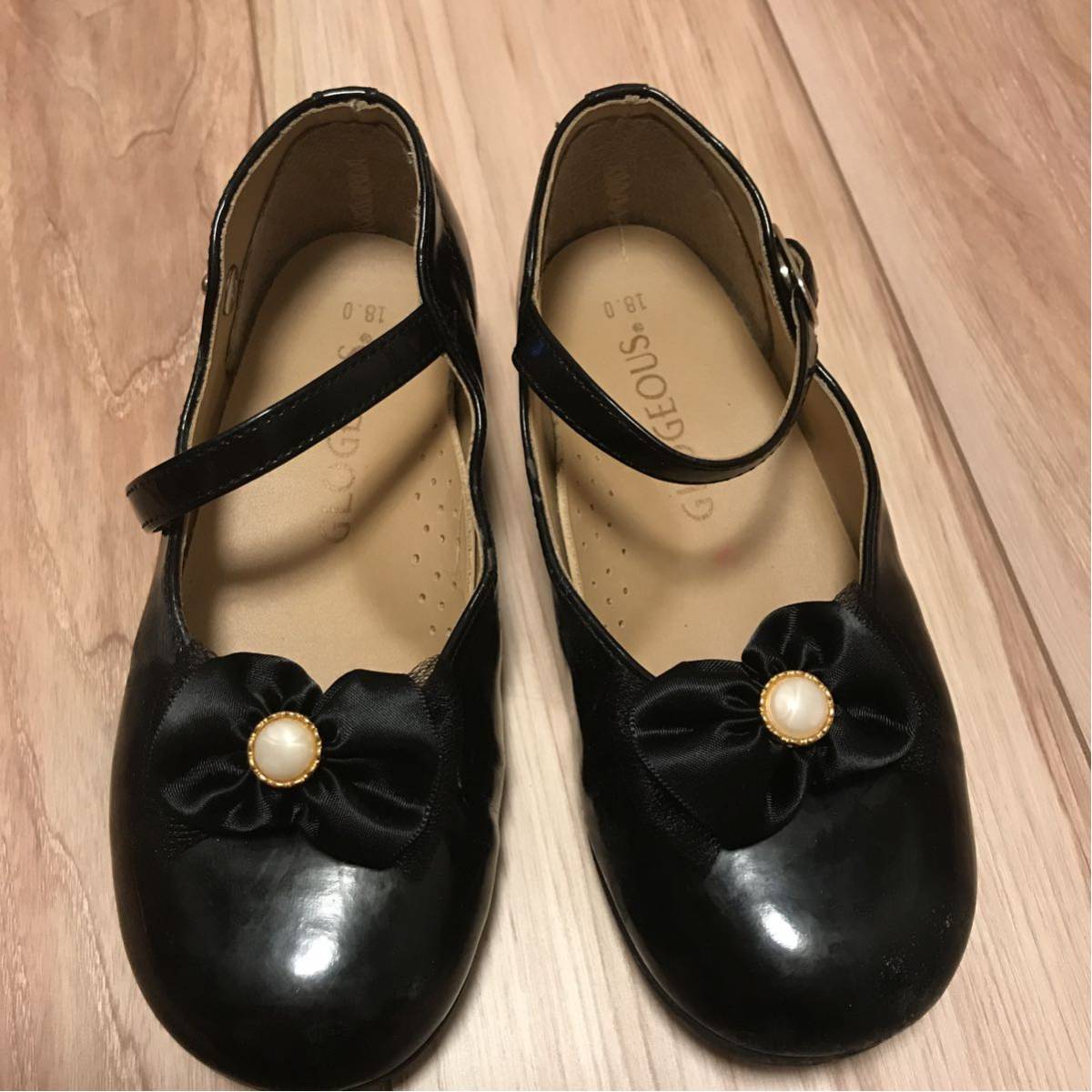 Glogeous グロージャス 18センチ 女の子 子供 バレーシューズ 入学式 卒業式 パンプス 靴 フォーマル 18cm 売買されたオークション情報 Yahooの商品情報をアーカイブ公開 オークファン Aucfan Com