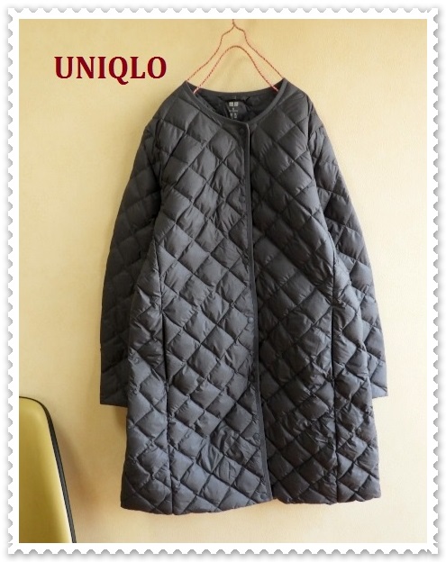 Uniqloユニクロノーカラーキルティングライトダウンコートxlグレー 軽量インナーコート コート 売買されたオークション情報 Yahooの商品情報をアーカイブ公開 オークファン Aucfan Com
