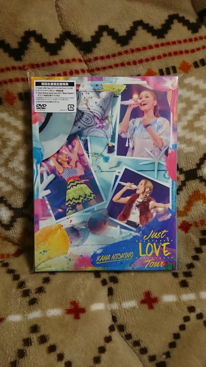 西野カナ Just Love Tour Dvd 初回限定盤 ジャパニーズポップス 売買されたオークション情報 Yahooの商品情報をアーカイブ公開 オークファン Aucfan Com