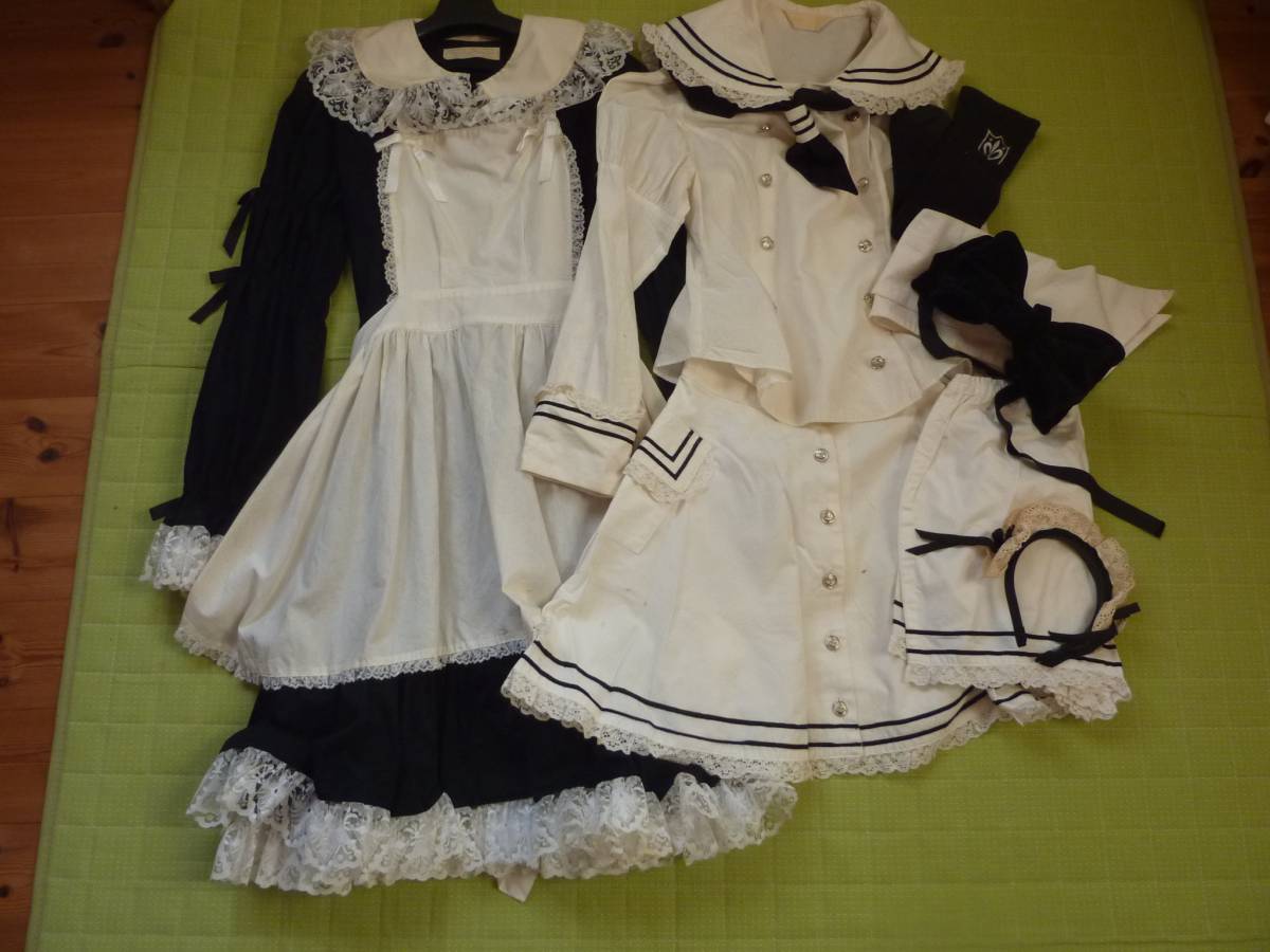 メタモルフォーゼ 難有 8点まとめ アリス セーラー ワンピ 黒 白 ワンピース 売買されたオークション情報 Yahooの商品情報をアーカイブ公開 オークファン Aucfan Com
