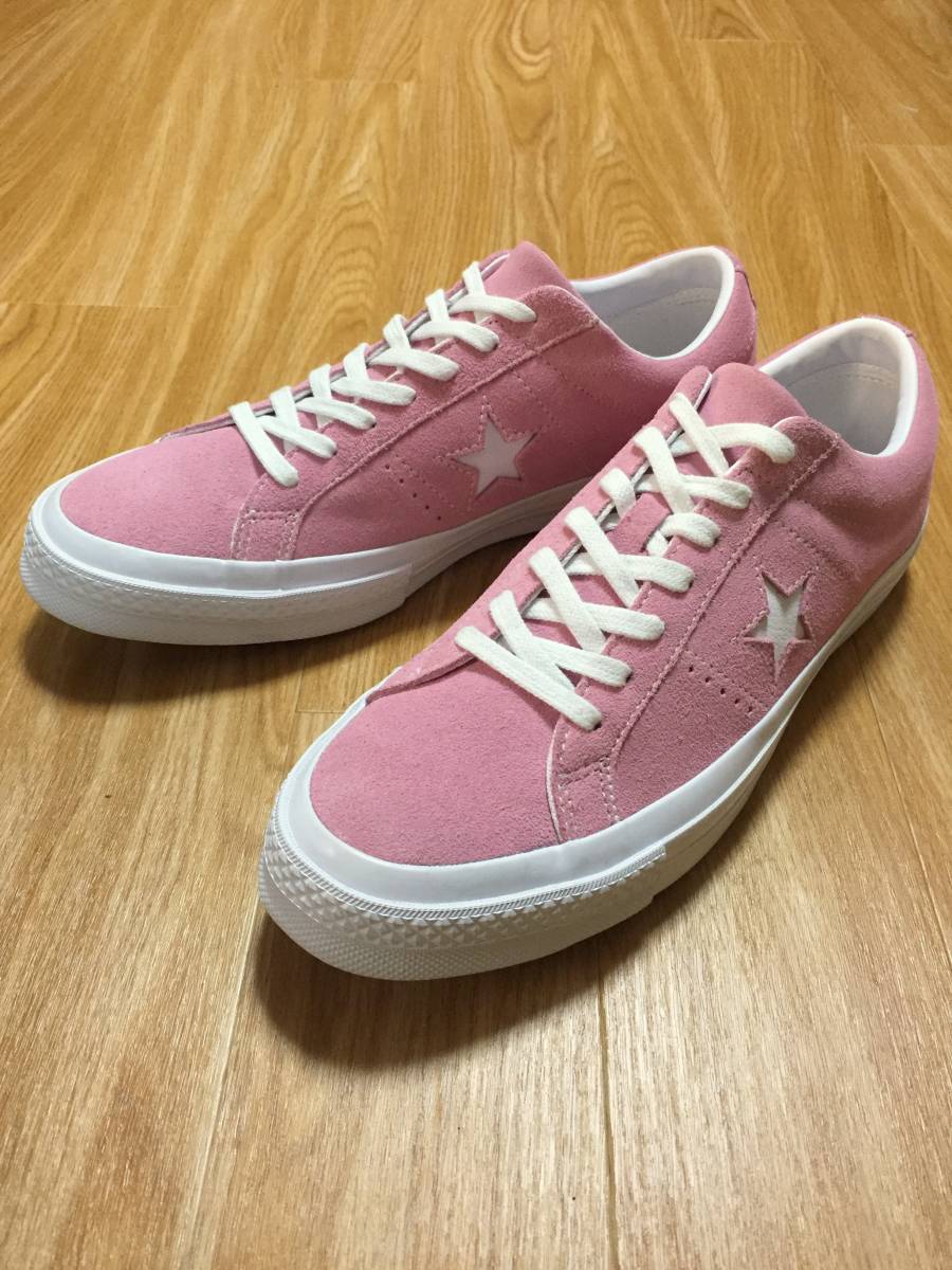 Usモデル 海外限定 27 5cm Converse One Star コンバース ワンスター Suede Pink スエード ピンク c 靴 シューズ スニーカー Shoes 27 5cm 売買されたオークション情報 Yahooの商品情報をアーカイブ公開 オークファン Aucfan Com