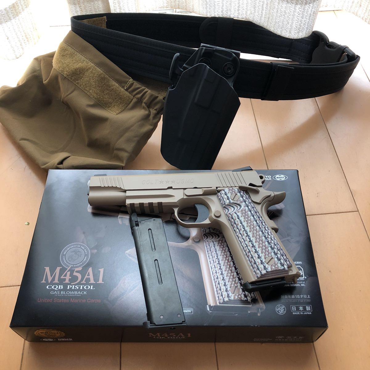 マルイ M45a1 ホルスター ダンプポーチ 予備マグ ベルト付き その他 売買されたオークション情報 Yahooの商品情報をアーカイブ公開 オークファン Aucfan Com