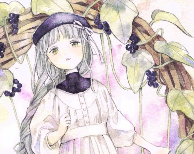 手描きイラスト オリジナル 黒い実と歌 手描きイラスト 売買されたオークション情報 Yahooの商品情報をアーカイブ公開 オークファン Aucfan Com