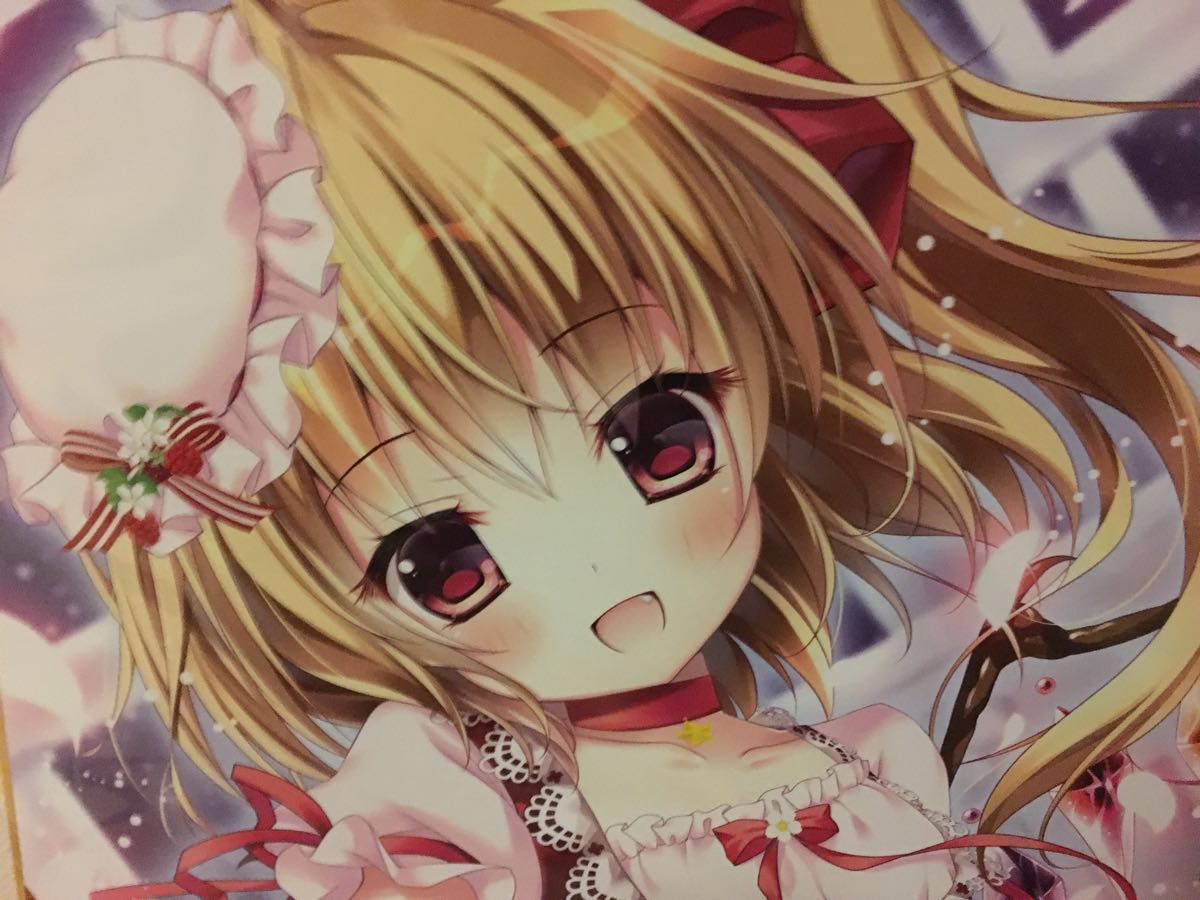 イラスト 色紙 フランドール Kino きのこのみ 東方project 手描きイラスト 売買されたオークション情報 Yahooの商品情報をアーカイブ公開 オークファン Aucfan Com