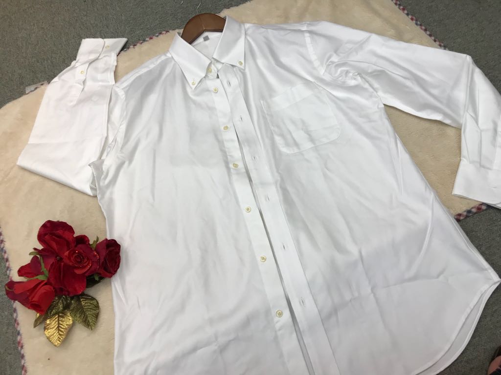 100円 Xl 大きめ ユニクロ メンズ ホワイト 長袖シャツ ビジネスにも カジュアルにも 長袖シャツ 売買されたオークション情報 Yahooの商品情報をアーカイブ公開 オークファン Aucfan Com