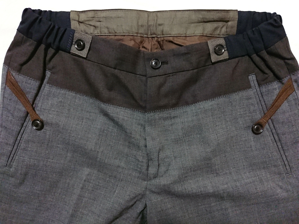 Kolor トロピカルウール パンツ 16ss カラー Sacai グレー Auralee サマー 08sircus 男性用 売買されたオークション情報 Yahooの商品情報をアーカイブ公開 オークファン Aucfan Com