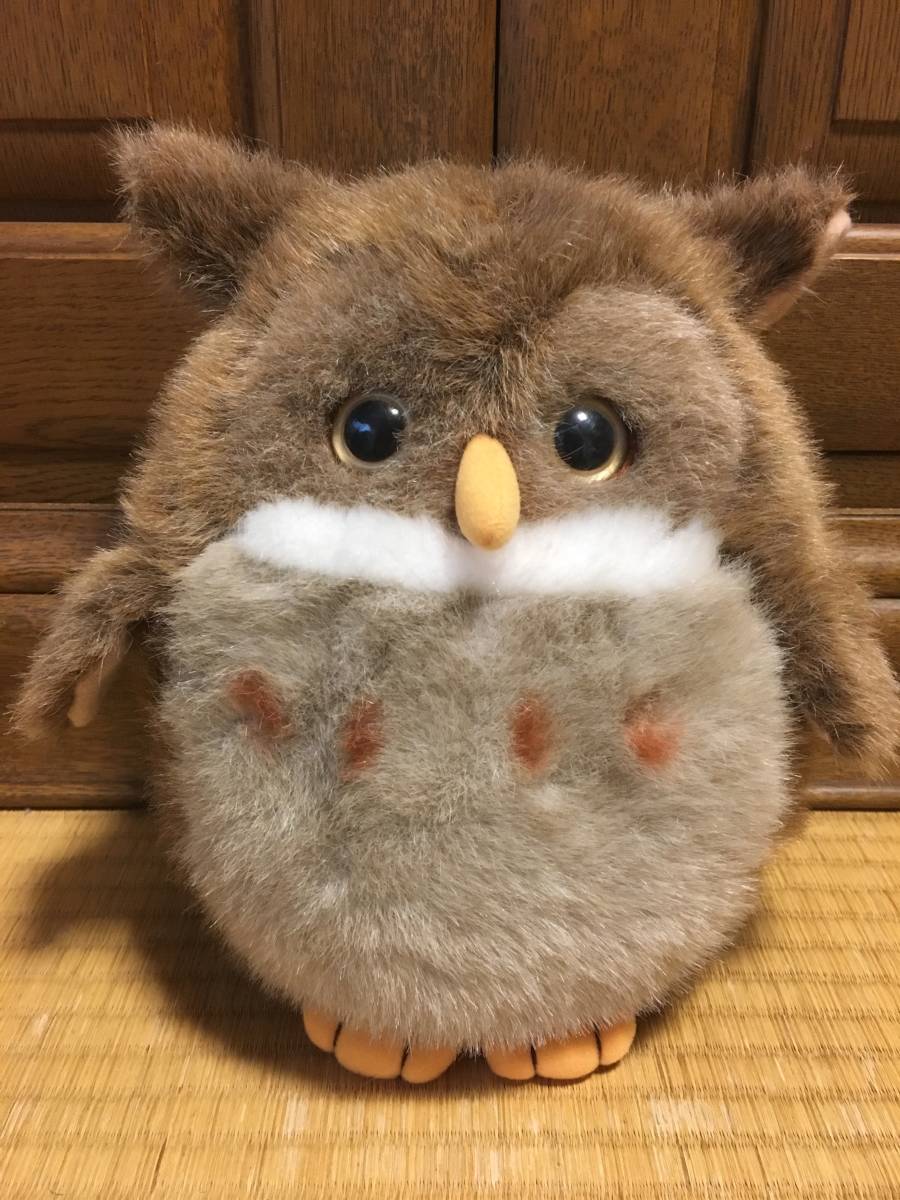 フクロウ ぬいぐるみ 鳴き笛 アルファ ナチュラルランド ミミズク 動物 売買されたオークション情報 Yahooの商品情報をアーカイブ公開 オークファン Aucfan Com