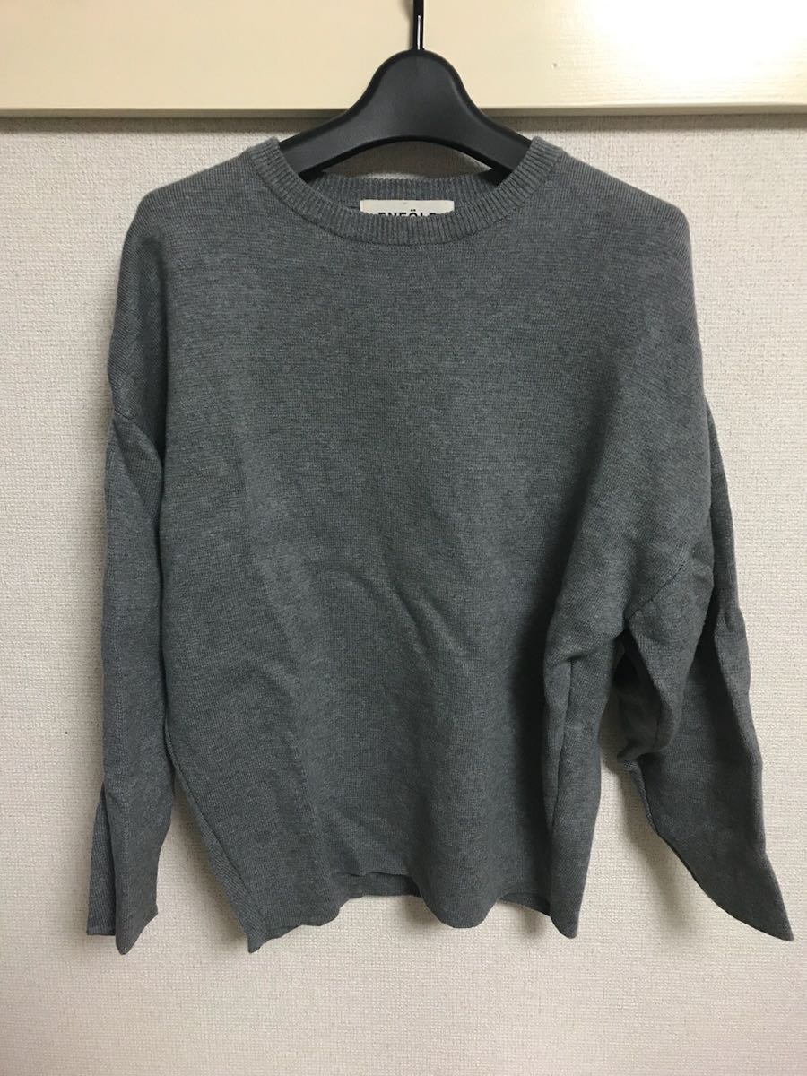 Enfold グレーニット Gray コットン シルク 新宿伊勢丹購入 トップス 売買されたオークション情報 Yahooの商品情報をアーカイブ公開 オークファン Aucfan Com