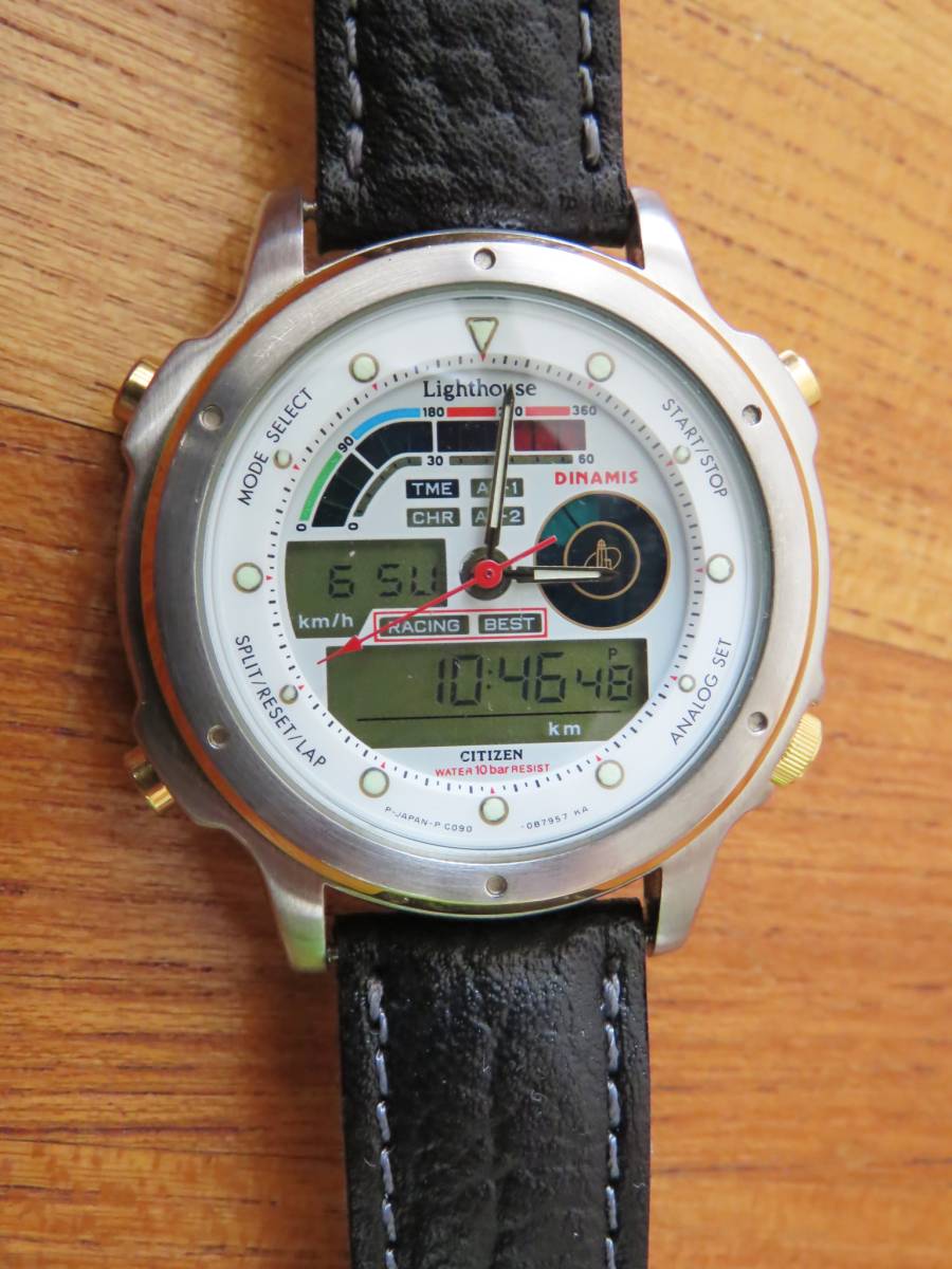 Citizen シチズン Lighthouse ライトハウス Dinamis 腕時計 シチズン 売買されたオークション情報 Yahooの商品情報をアーカイブ公開 オークファン Aucfan Com