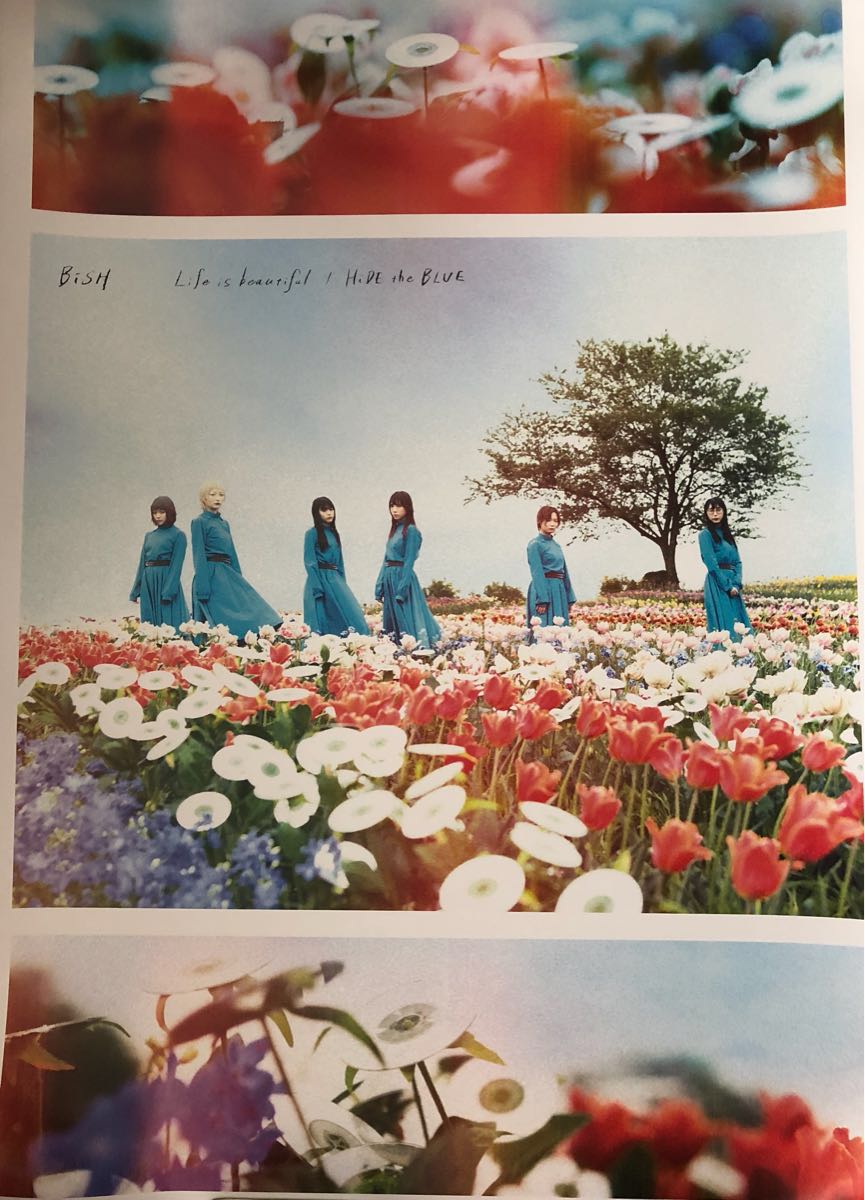 Bish Life Is Beautiful Hide The Blue 予約特典ポスター 横浜アリーナ限定 は行 売買されたオークション情報 Yahooの商品情報をアーカイブ公開 オークファン Aucfan Com