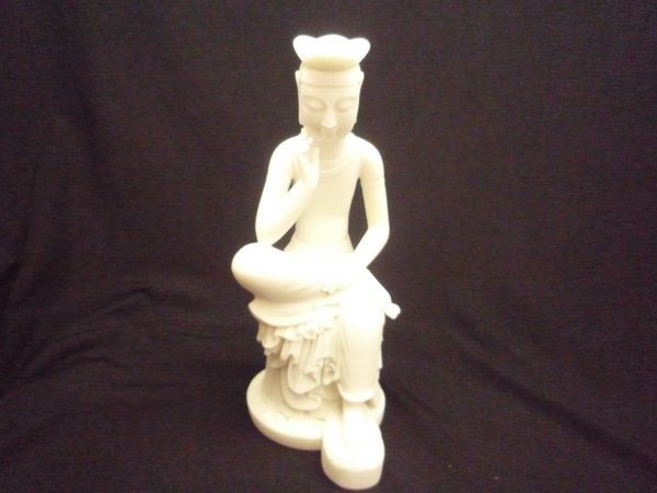 仏教美術 弥勒菩薩半跏思惟像 大理石 マイトレーヤ 仏像 売買されたオークション情報 Yahooの商品情報をアーカイブ公開 オークファン Aucfan Com