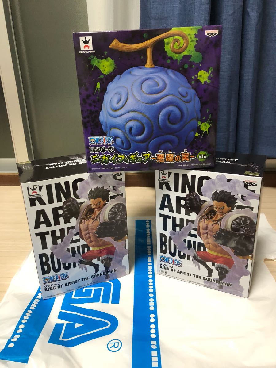ワンピース フィギュア King Of Artist The Bound Man 全１種 ルフィ ギア4 バウンドマン 非売品 2体付き 悪魔のみ モンキー D ルフィ 売買されたオークション情報 Yahooの商品情報をアーカイブ公開 オークファン Aucfan Com