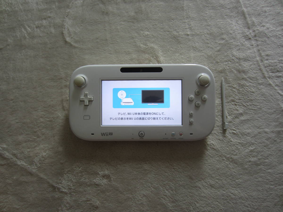 Wii U Game Pad ゲームパッドのみ アクセサリ 周辺機器 売買されたオークション情報 Yahooの商品情報をアーカイブ公開 オークファン Aucfan Com