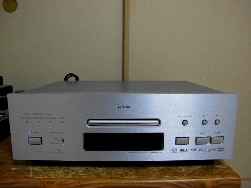エソテリックのsacd Cd Dvdオーディオプレーヤー Dv 30 一般 売買されたオークション情報 Yahooの商品情報をアーカイブ公開 オークファン Aucfan Com