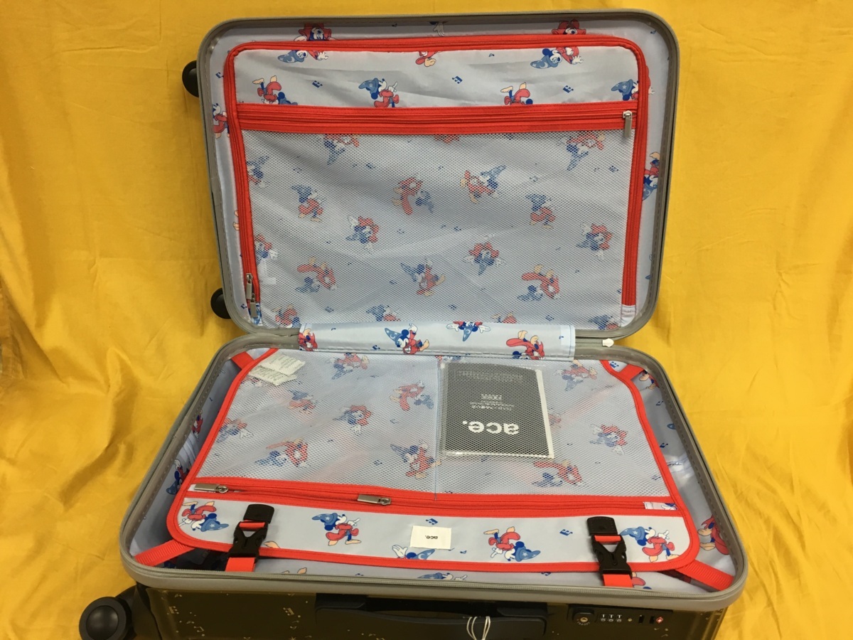 ｃ タグ付き Ace ディズニー映画 ファンタジア スーツケース 60l ブラック 60リットル ４泊 スーツケース トランク一般 売買されたオークション情報 Yahooの商品情報をアーカイブ公開 オークファン Aucfan Com
