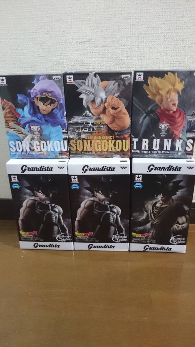 ドラゴンボール 超 フィギュア 悟空 ラディッツ トランクス 身勝手の極意 Bwfc Grandista まとめ売り 孫悟空 売買されたオークション情報 Yahooの商品情報をアーカイブ公開 オークファン Aucfan Com