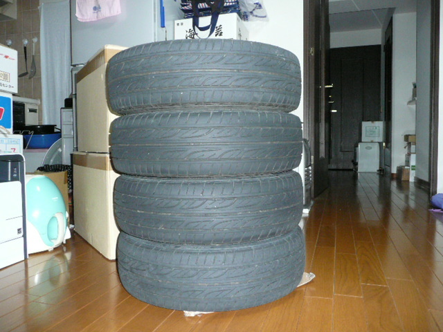 エブリイda64w 165 60r14 インチアップ用 165 55r15 アルミホール Goodyear Ls00 5 2ｍｍ山 ４本セット ラジアルタイヤ 売買されたオークション情報 Yahooの商品情報をアーカイブ公開 オークファン Aucfan Com