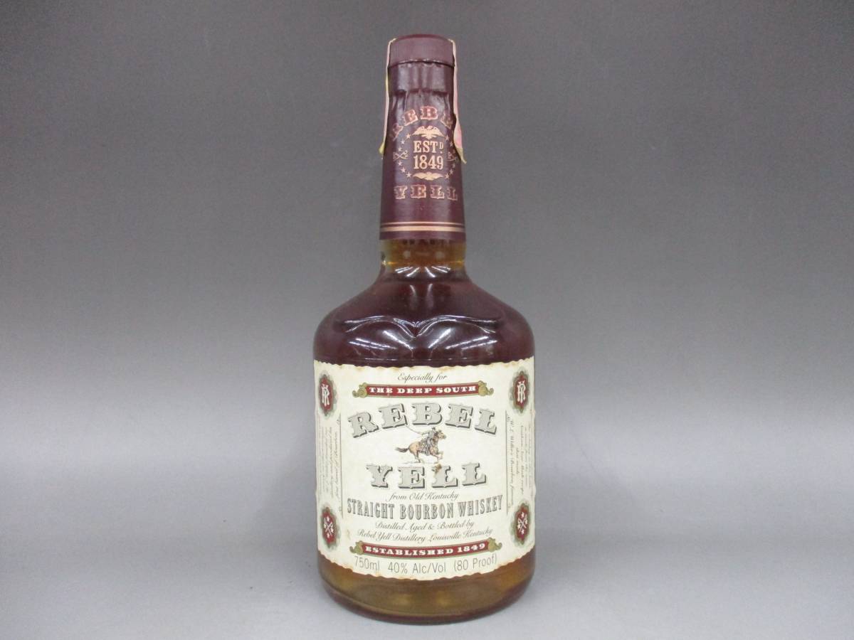 14gf01 Rebel Yell レベルイエール 750ml 古酒 ウイスキー バーボン 未開栓 バーボン 売買されたオークション情報 Yahooの商品情報をアーカイブ公開 オークファン Aucfan Com