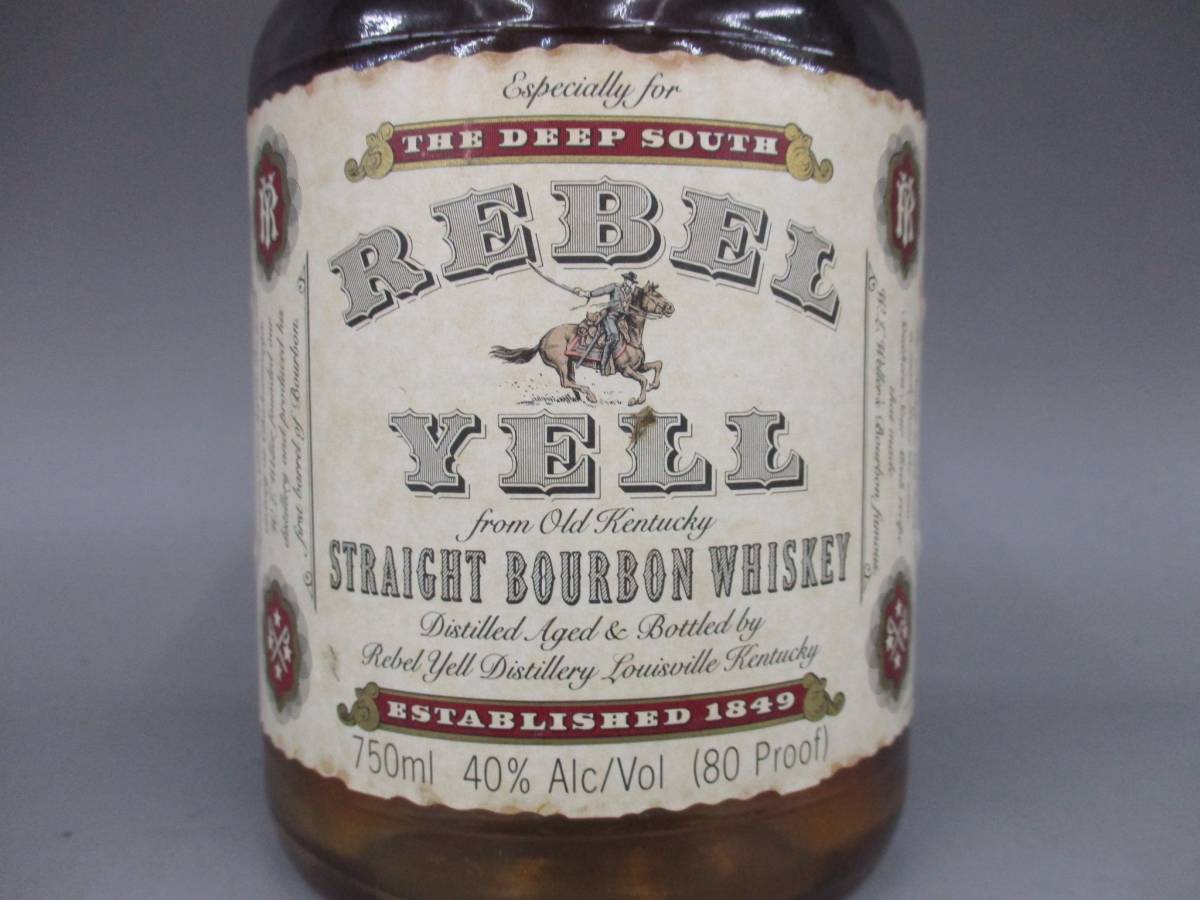 14gf01 Rebel Yell レベルイエール 750ml 古酒 ウイスキー バーボン 未開栓 バーボン 売買されたオークション情報 Yahooの商品情報をアーカイブ公開 オークファン Aucfan Com