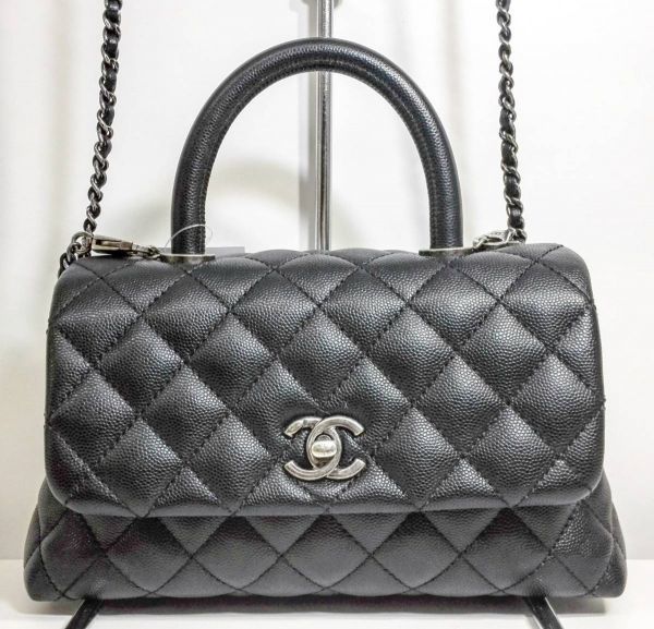 シャネル Chanel マトラッセ キャビアスキン 2990 リザード チェーン 2wayショルダーバッグ 黒 ブラック ココハンドル ショルダー バッグ 売買されたオークション情報 Yahooの商品情報をアーカイブ公開 オークファン Aucfan Com