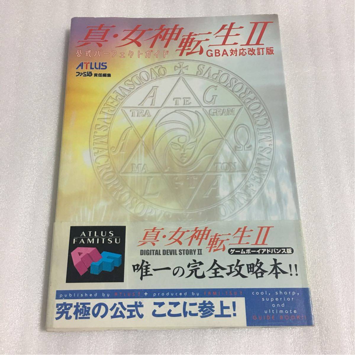 Gba攻略本 真 女神転生ii 公式パーフェクトガイド Gba対応改訂版 帯付 ロールプレイング 売買されたオークション情報 Yahooの商品情報をアーカイブ公開 オークファン Aucfan Com