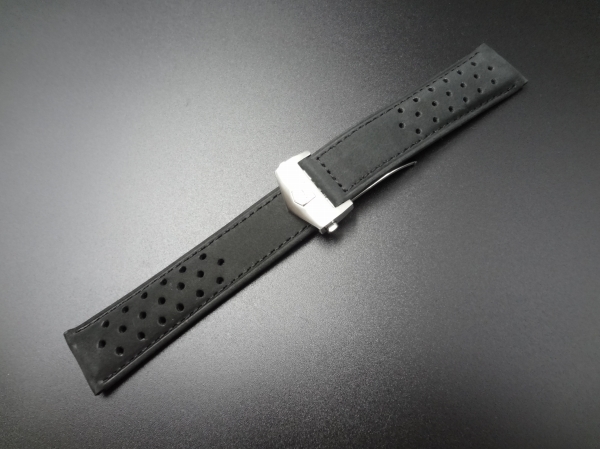 レザーベルト ヌバッグブラック ラグ幅22mm タグホイヤー Heuer対応 交換用 レザーバンド カレラ アクアレーサー モナコ 男性用 売買されたオークション情報 Yahooの商品情報をアーカイブ公開 オークファン Aucfan Com