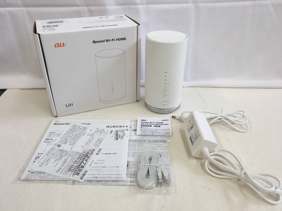 Au Speed Wi Fi Home L01 ホームルーター Hws31mwa 無線lan 売買されたオークション情報 Yahooの商品情報をアーカイブ公開 オークファン Aucfan Com