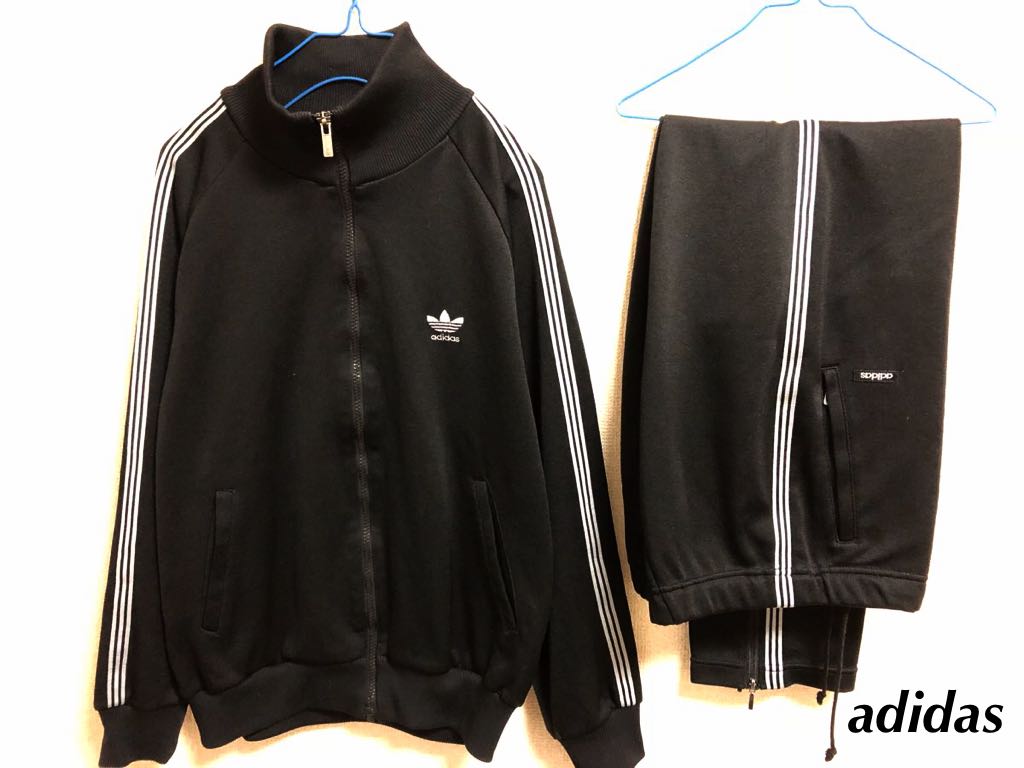 アディダスジャージ アディダス ジャージ 上下 セットアップ デサント Adidas ビンテージ ヴィンテージ Techno 西ドイツ製 アディダス 売買されたオークション情報 Yahooの商品情報をアーカイブ公開 オークファン Aucfan Com