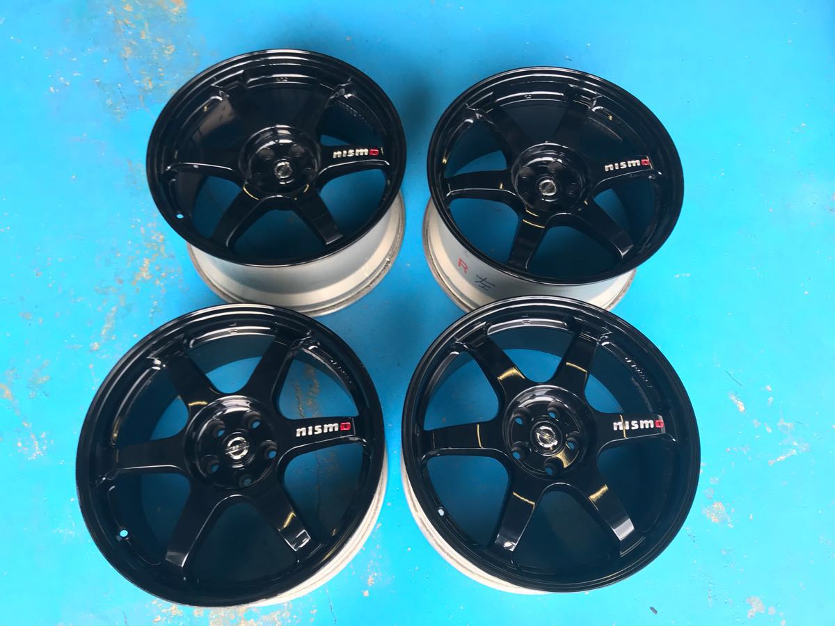 R35 Gtr Nismo ニスモ 純正ホイール 鍛造 レイズ製 10j 10 5j インチ 4本 5穴 売買されたオークション情報 Yahooの商品情報をアーカイブ公開 オークファン Aucfan Com